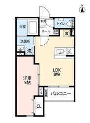 瓢箪山駅 徒歩6分 3階の物件間取画像